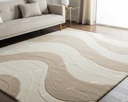 Urban Expressionist Abstract Rug